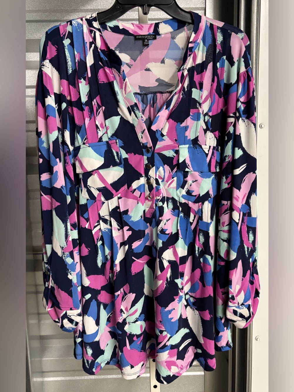 Plus size blouse